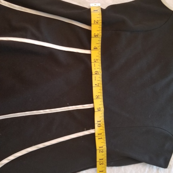 Sunny Girl Black/White Dress Sz M - Picture 8 of 8